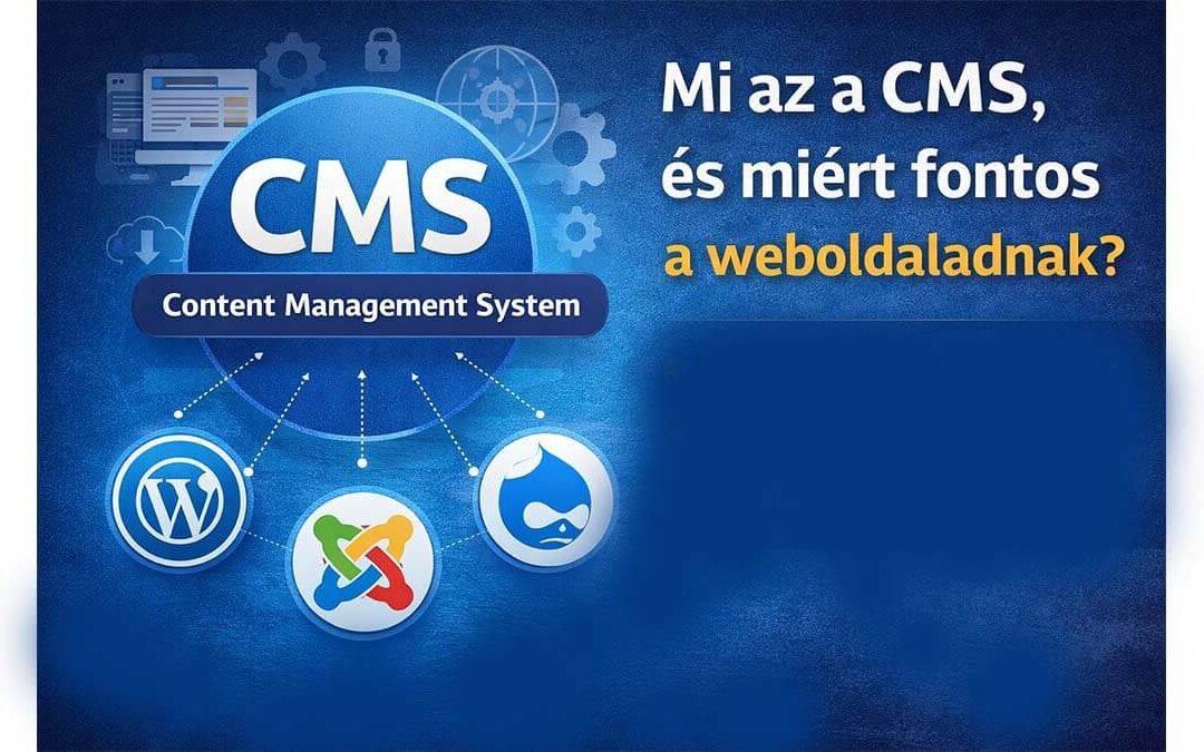 Mi az a CMS, és miért fontos a weboldaladnak?