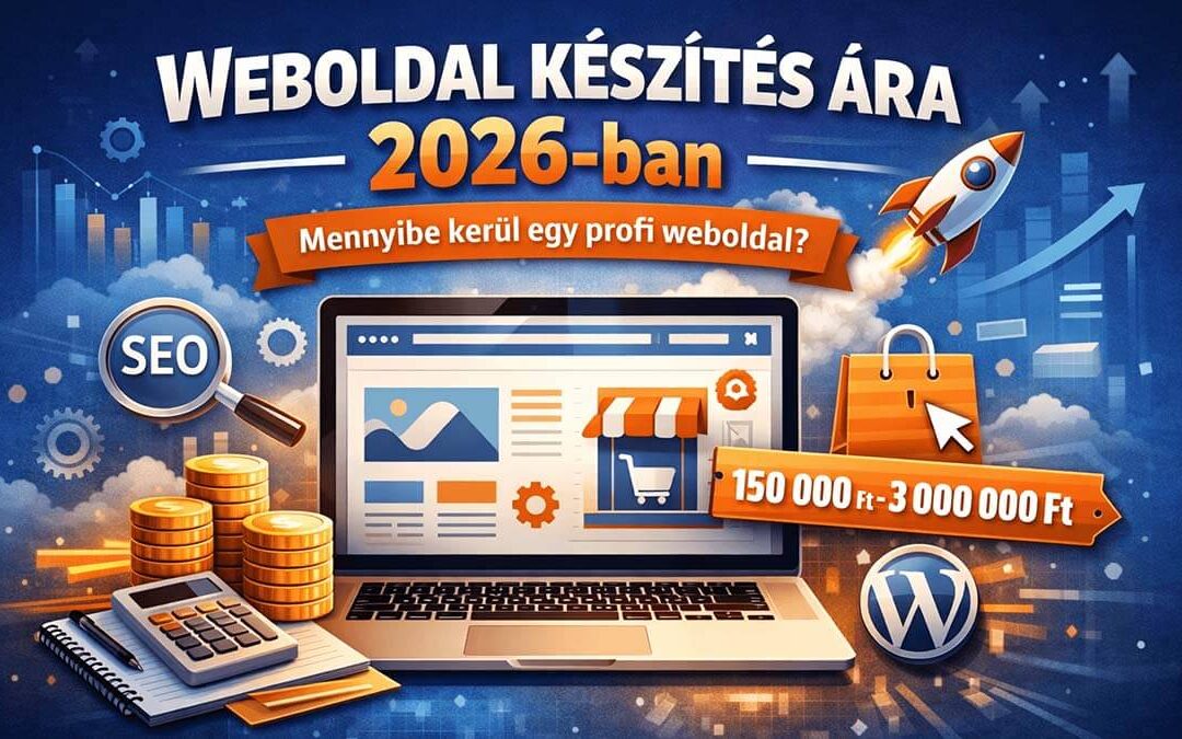 weboldal készítés ára 2026